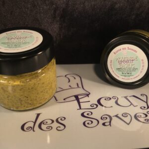 Moutarde au basilic